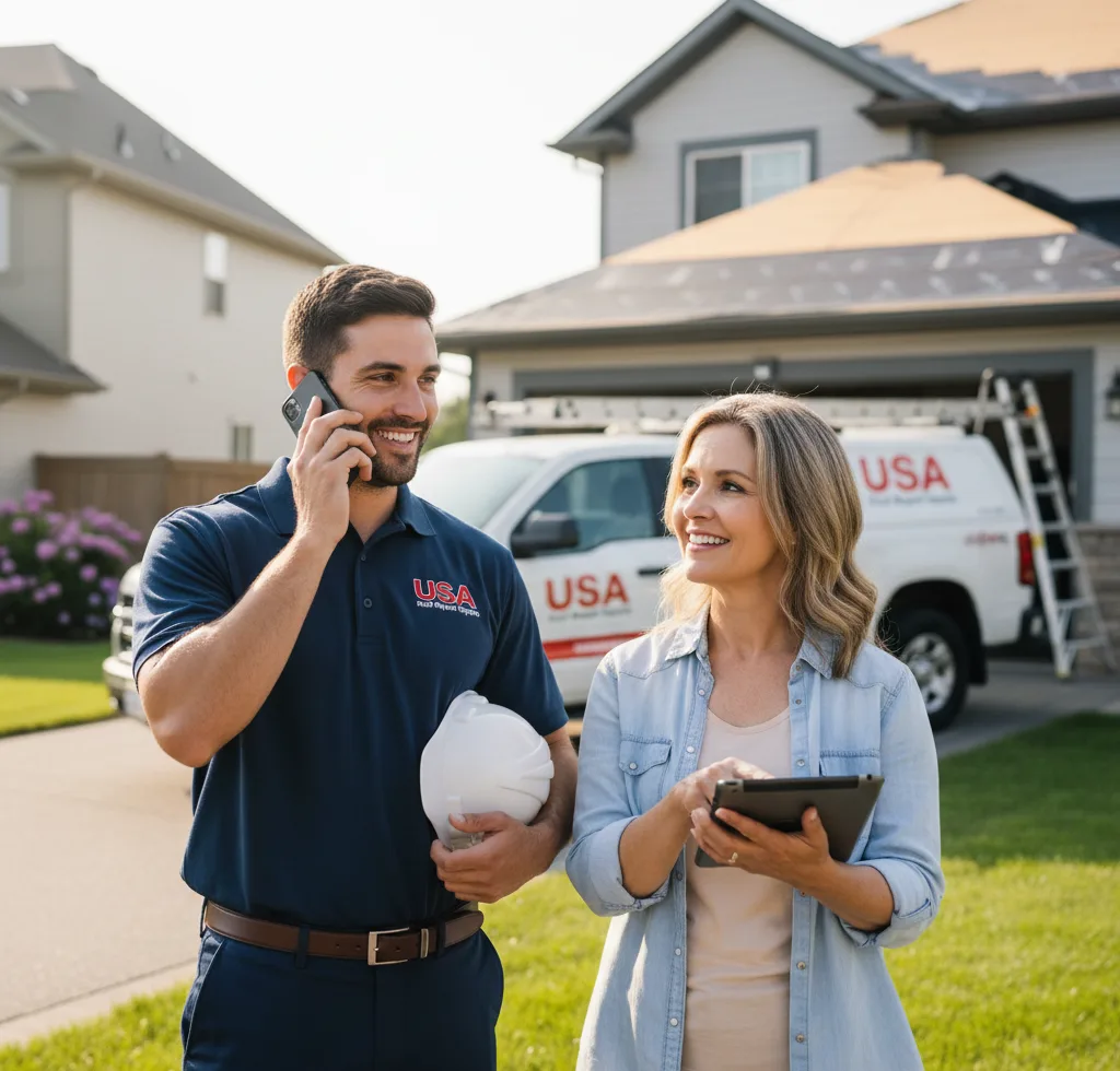 USA Roof Repair Experts customer support in Salem